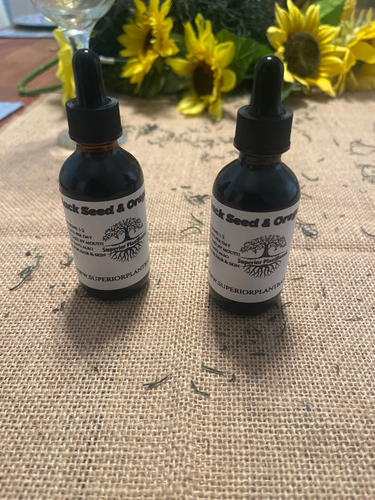 Black Seed & Oregano Oil 2oz