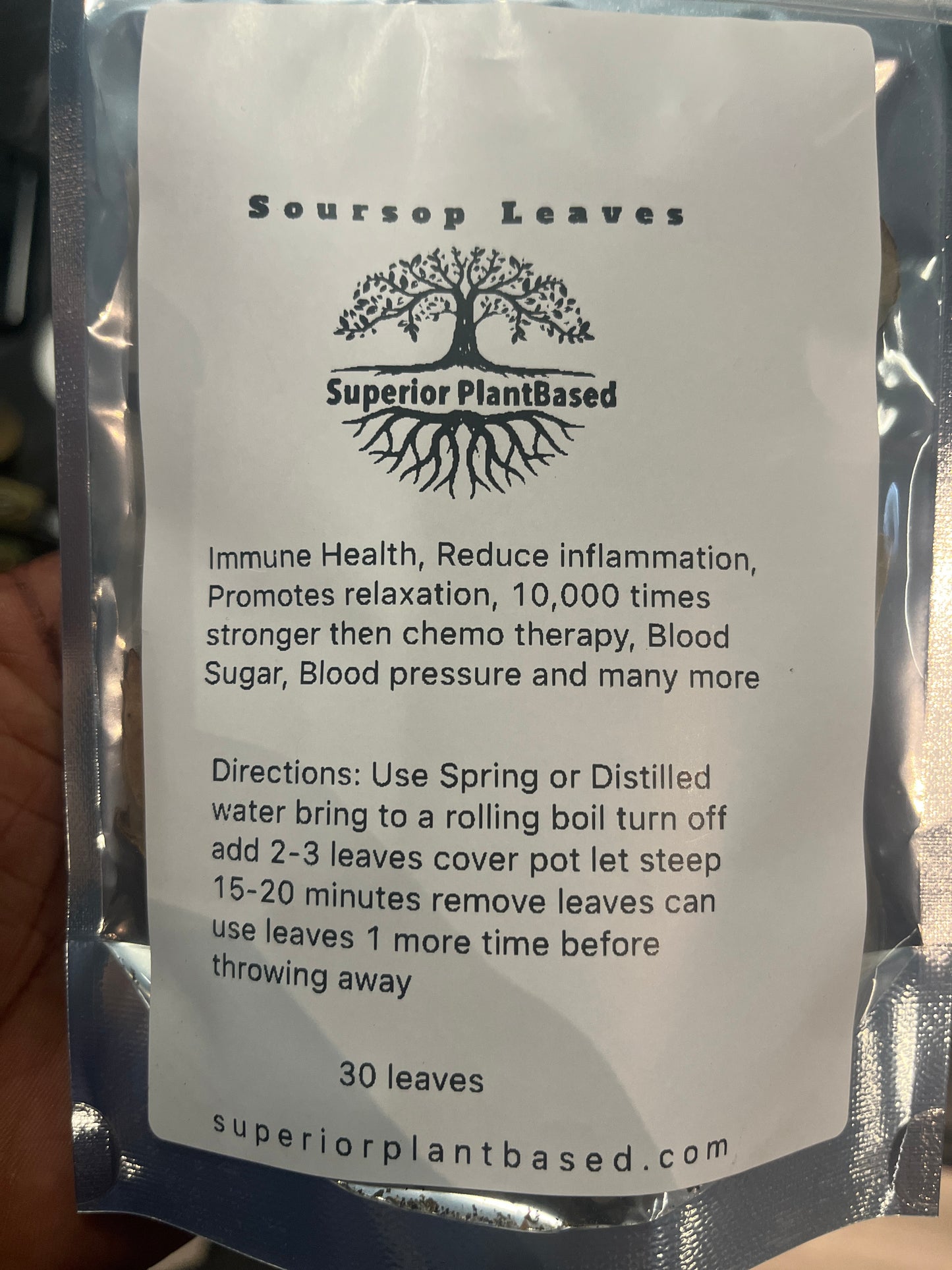 Soursop Leaves ‼️30 leaves‼️