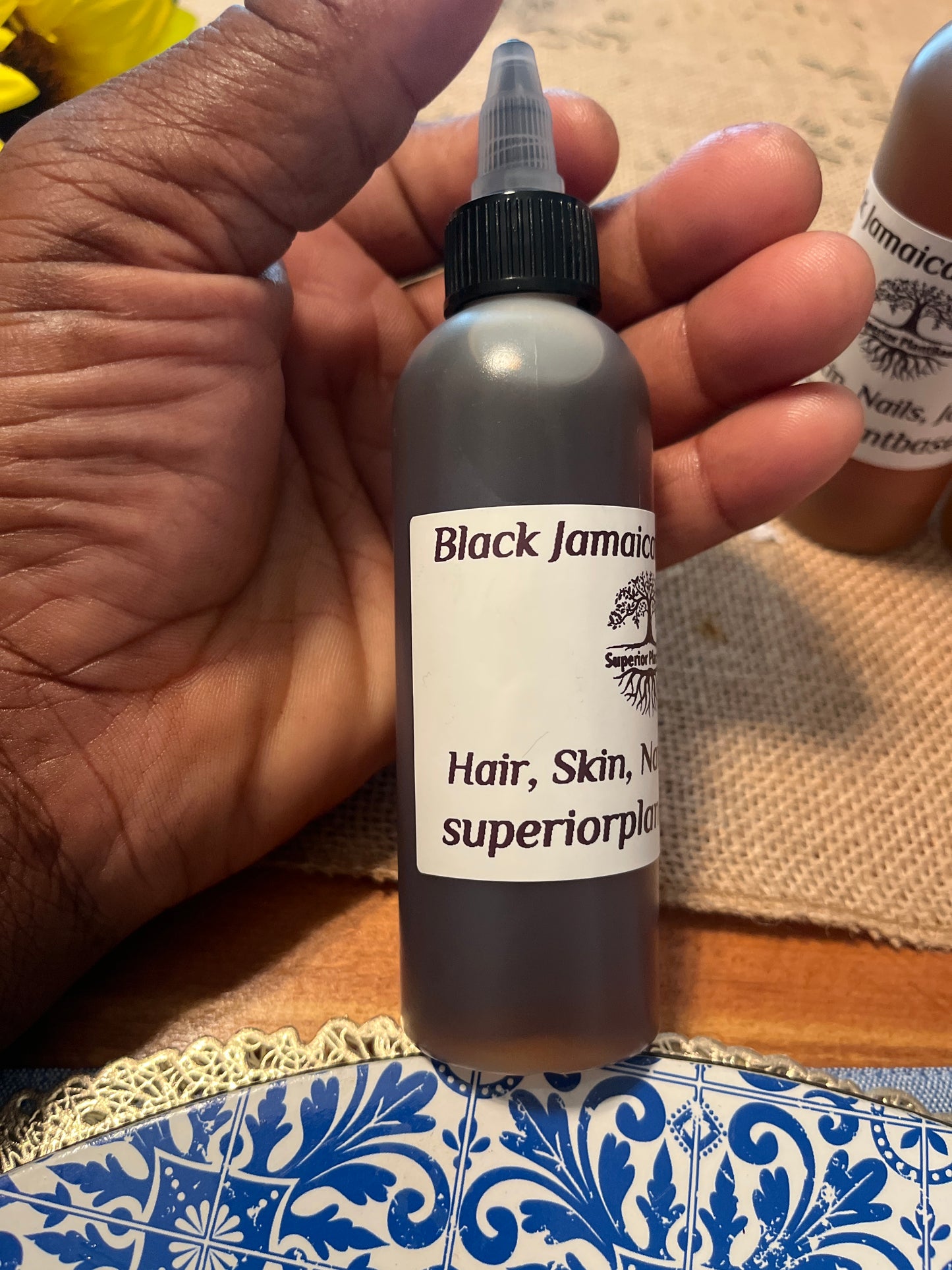Organic Black Jamaican Castor Oil 4 oz