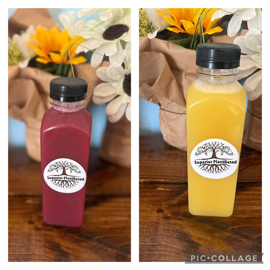 Cold Pressed Juice *4 Pack* Purple Haze & Island ❤️ Mix & Match