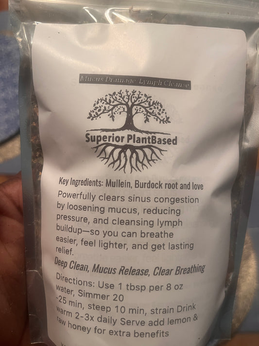Mucus Drainage/Lymph Cleanse
